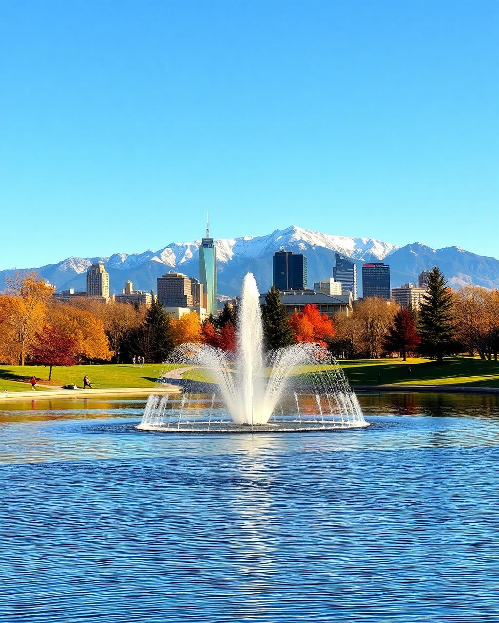 City Park in the Denver metro area