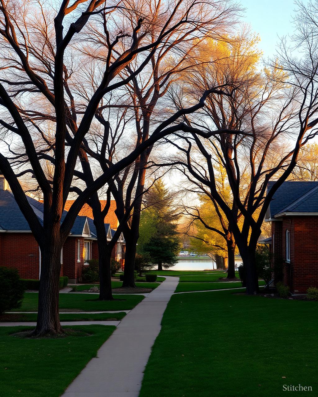 Washington Park in the Denver metro area